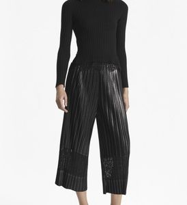 French Connection Viola Metallic Culottes NWT sz6